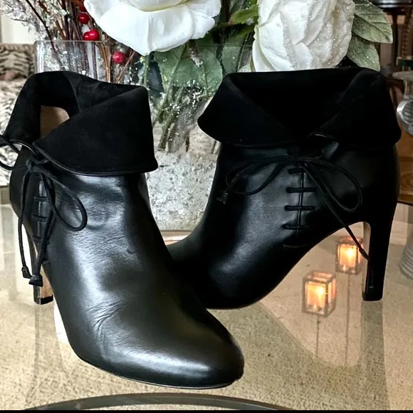 BALLY of Switzerland. Famous Shoe &amp; Leather maker of Europe. Classy booties ! 🧡