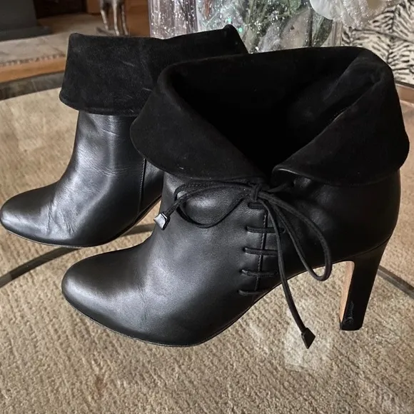 BALLY of Switzerland. Famous Shoe &amp; Leather maker of Europe. Classy booties ! 🧡
