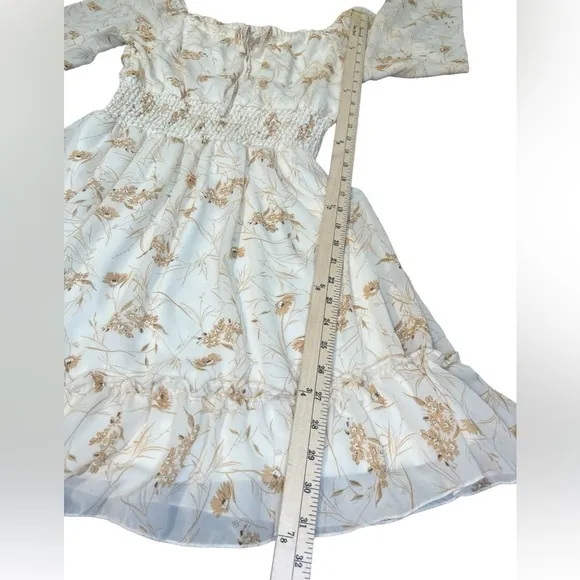 Baltic Born Off The Shoulder Floral Mini Dress