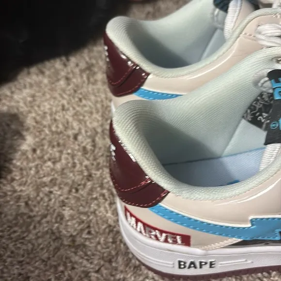 BAPE Kids Shoes - Black and White