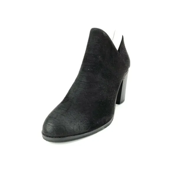 BC Footwear Kettle Black Faux Suede Snake 7.5