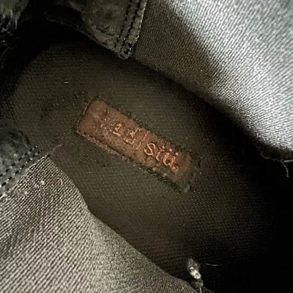 Bed Stu Harness Chelsea Boots 9.5 Brown Leather Grunge Distressed Fairbanks Moto
