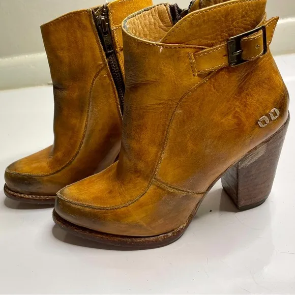Bed Stu Isla Leather Ankle Boots