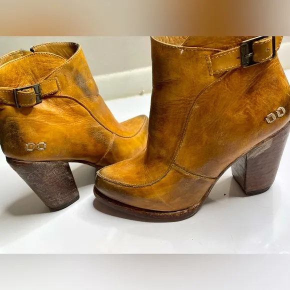 Bed Stu Isla Leather Ankle Boots