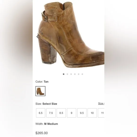 Bed Stu Isla Leather Ankle Boots