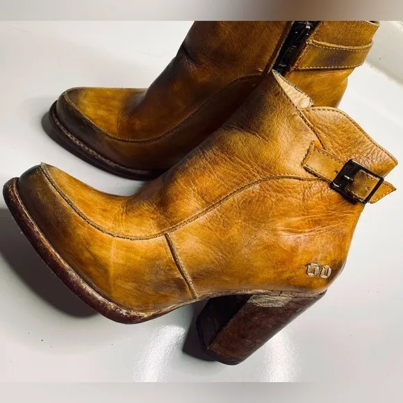 Bed Stu Isla Leather Ankle Boots