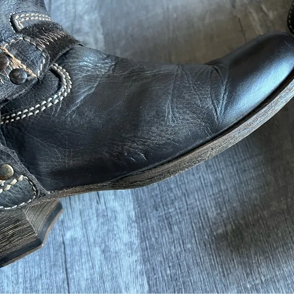 Bed Stu Knee High Leather Boots Size 8
