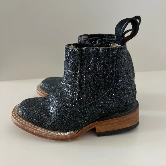 Bella Breez Boutique Sparkly Girls Ankle Boots