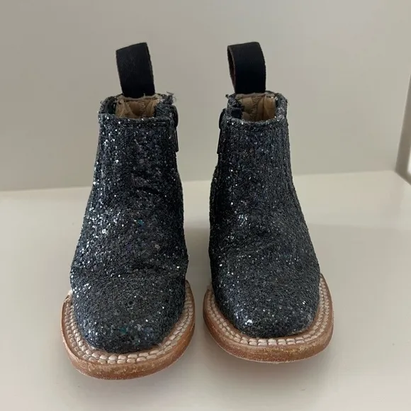 Bella Breez Boutique Sparkly Girls Ankle Boots