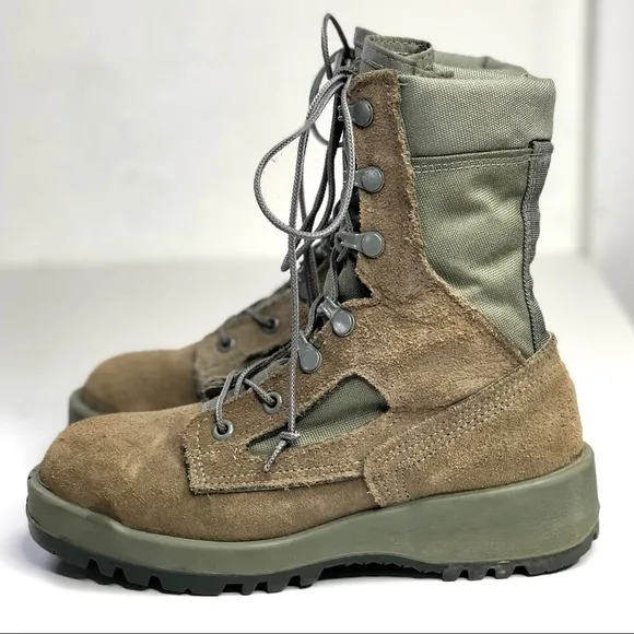 Belleville Shoe Company Hot Weather military tactical combat boots khaki 6.5