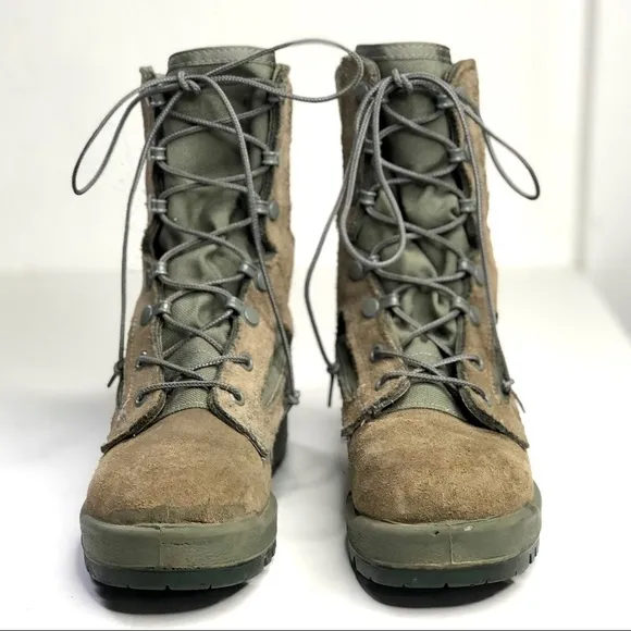 Belleville Shoe Company Hot Weather military tactical combat boots khaki 6.5