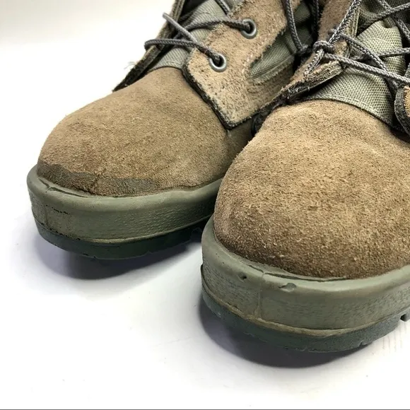 Belleville Shoe Company Hot Weather military tactical combat boots khaki 6.5