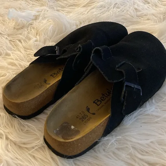 BETULA original BIRKENSTOCK suede clogs
