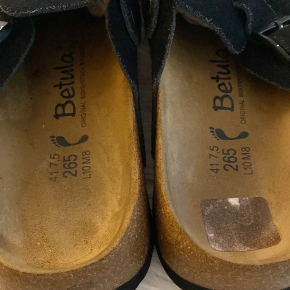 BETULA original BIRKENSTOCK suede clogs