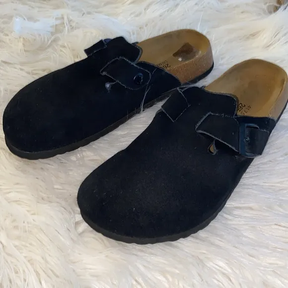 BETULA original BIRKENSTOCK suede clogs