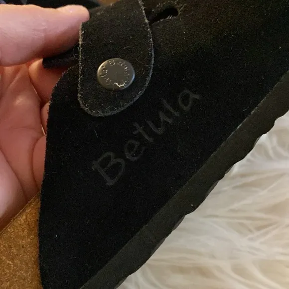 BETULA original BIRKENSTOCK suede clogs