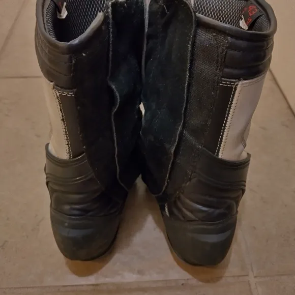 Bilt Black Motorcycle Boots for Men
