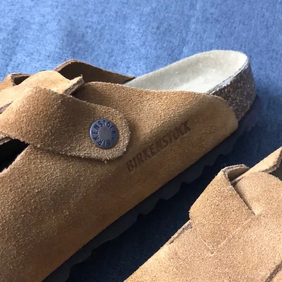 Birkenstock Boston Mink Mules Stylish Slip-On Clogs - Narrow