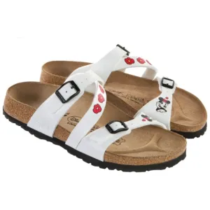 Birkenstock Disney Minnie White Red Shoes