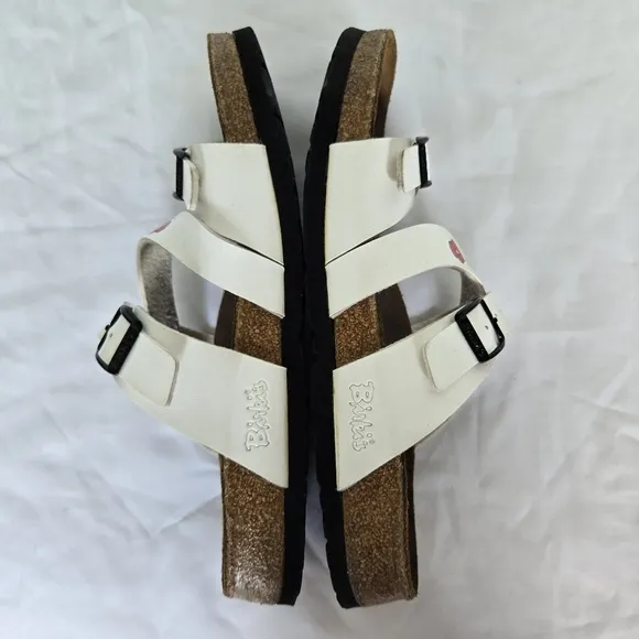 Birkenstock Disney Minnie White Red Shoes