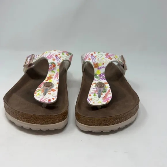 Birkenstock Gizeh Summer Floral Vegan Sandals Shoes Women