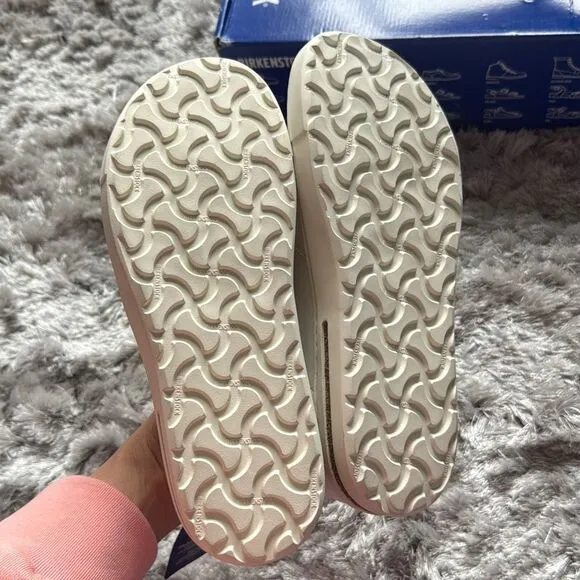 Birkenstock Oswego Slip-on White Leather Shoe Size EU 39 Regular Fit