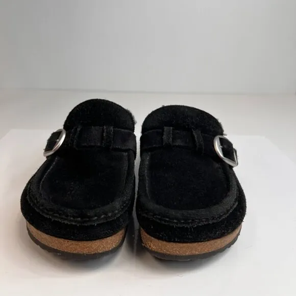 Birkenstock Sandal Women 10 Shearling Slide Clog Strap Buckley Hip Party Core Ex