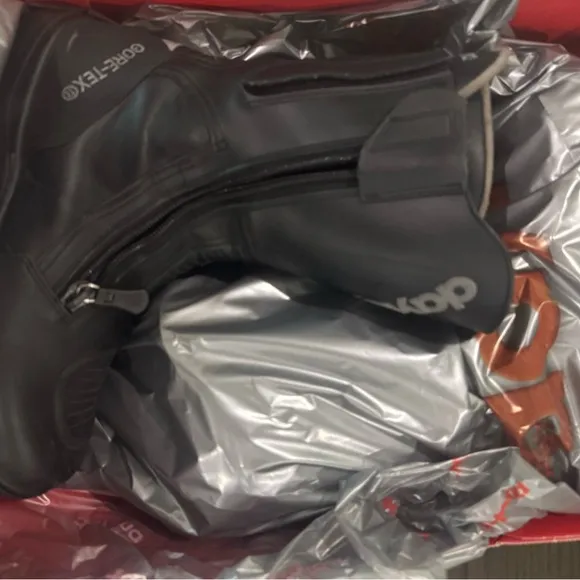 Black Men's Motorcycle Boots
