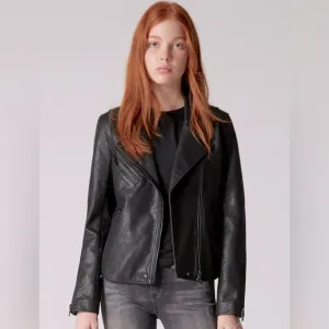 BLANK NYC Vegan Leather Moto Jacket In Onyx Sz XS/S ✨NWT✨