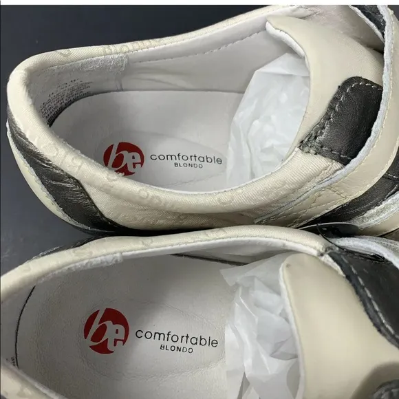 Blondo Be Comfortable White Sneaker Leather Shoes