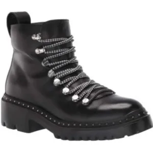 Blondo Lace-up Combat Boots Waterproof Leather Sz 10 NWD