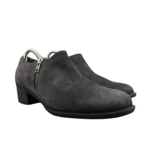 Blondo Shoes Womens 9.5 Bootie Block Heel Leather Zip Fashion Waterproof Classic