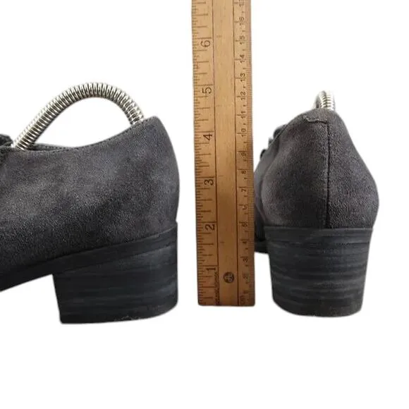 Blondo Shoes Womens 9.5 Bootie Block Heel Leather Zip Fashion Waterproof Classic