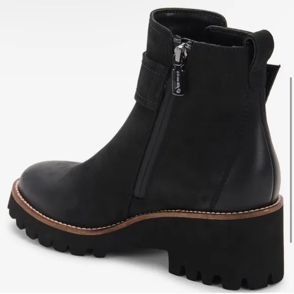 🌸BLONDO🌸 Waterproof Devany Black AnkleBoots Size:6