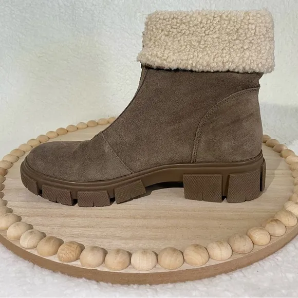 BLONDO Waterproof PLAKA - EU 37 - Taupe Suede Ankle Boots **FINAL PRICE**