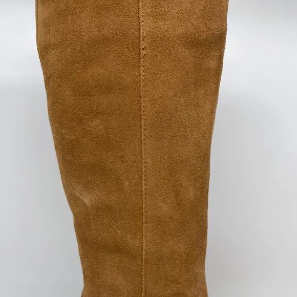 Blondo Women's Tessa Waterproof Knee High Boot Cognac Size 6.5M