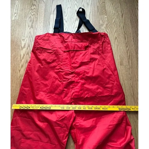 Boat US Nylon Bib Overalls Pants Men’s XL Fishing Sailing Offshore Marine NWOT