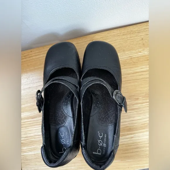 B.O.C Black Mary Jane Shoes Size 8.5