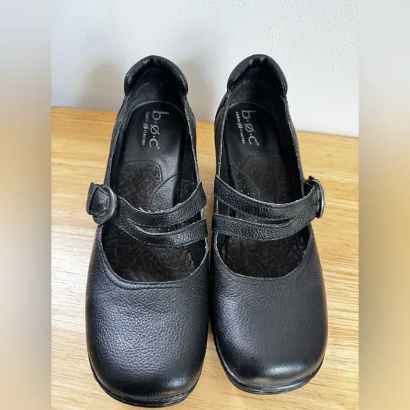 B.O.C Black Mary Jane Shoes Size 8.5