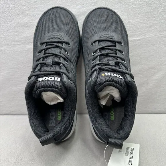 BOGS Shale Low CT ESD Womens Size 8.5 Work Boots Black Composite Toe Waterproof