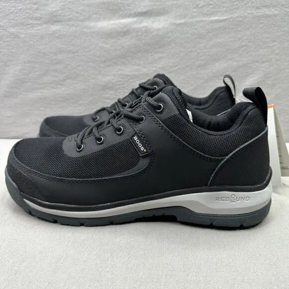 BOGS Shale Low CT ESD Womens Size 8.5 Work Boots Black Composite Toe Waterproof