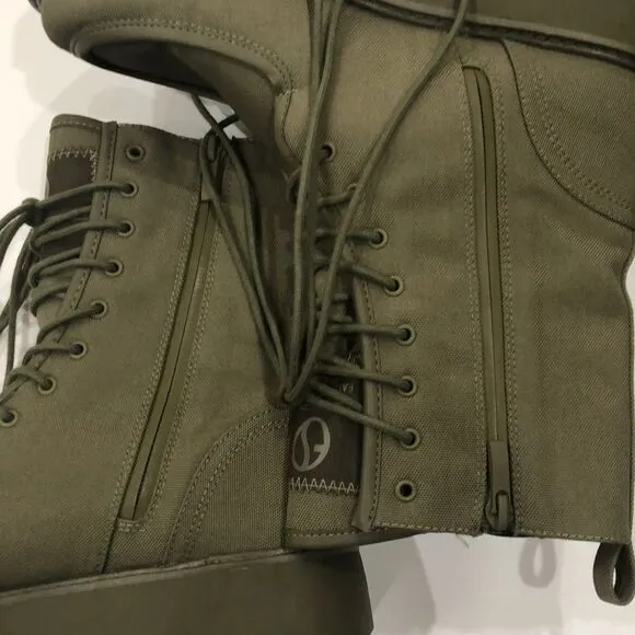 Boots, Franco Sarto, Olive Green, Size 7