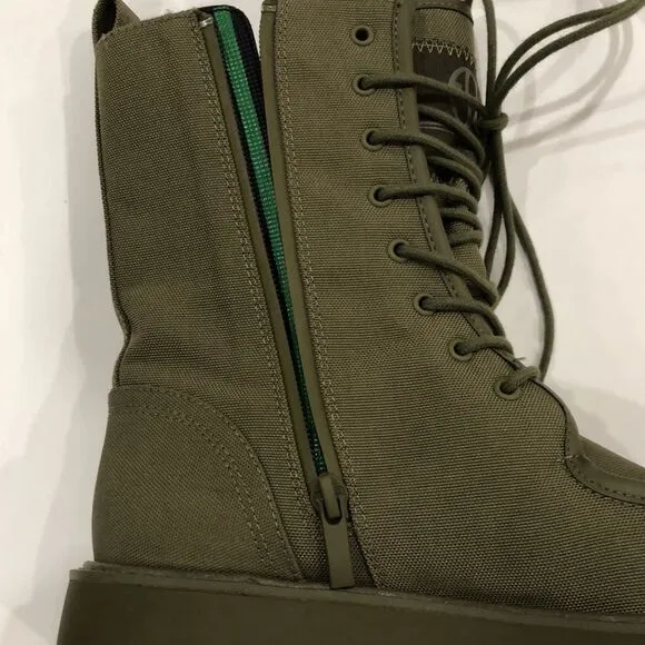 Boots, Franco Sarto, Olive Green, Size 7