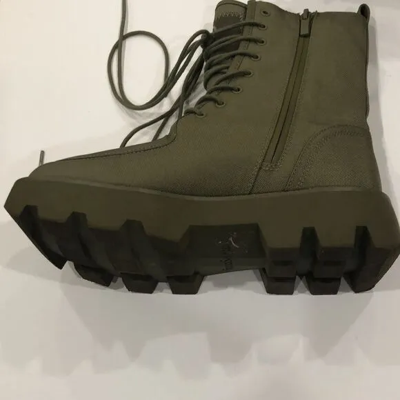 Boots, Franco Sarto, Olive Green, Size 7