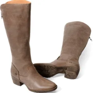 Born Bitsy Knee Leather Boots Size 6