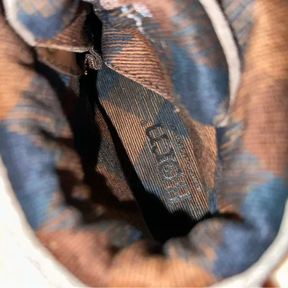 Born Codi Lace Up Brown Suede Boots Size 9.5‎