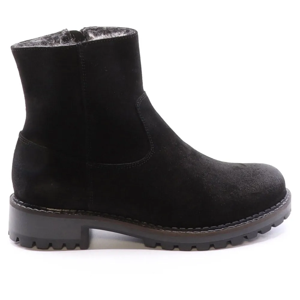 BOS & CO CALIB BLACK WATERPROOF SUEDE