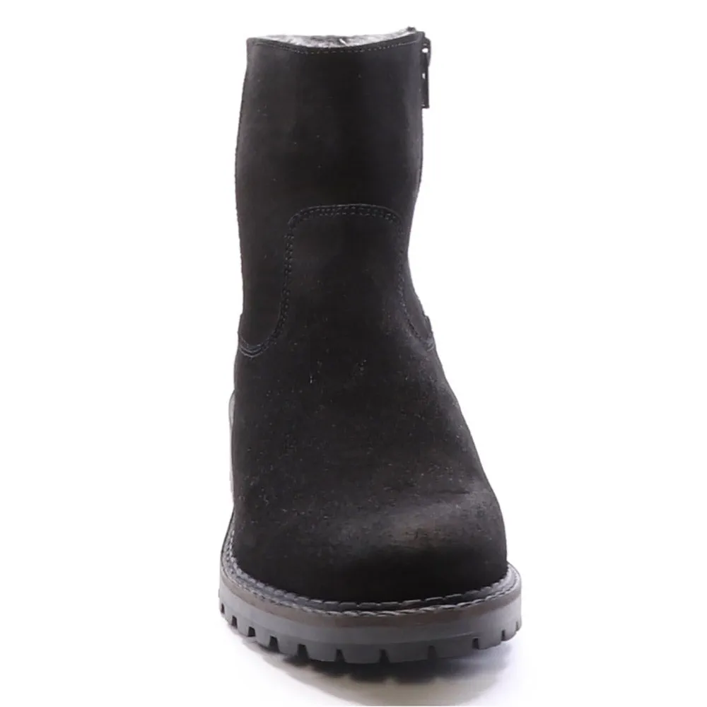 BOS & CO CALIB BLACK WATERPROOF SUEDE