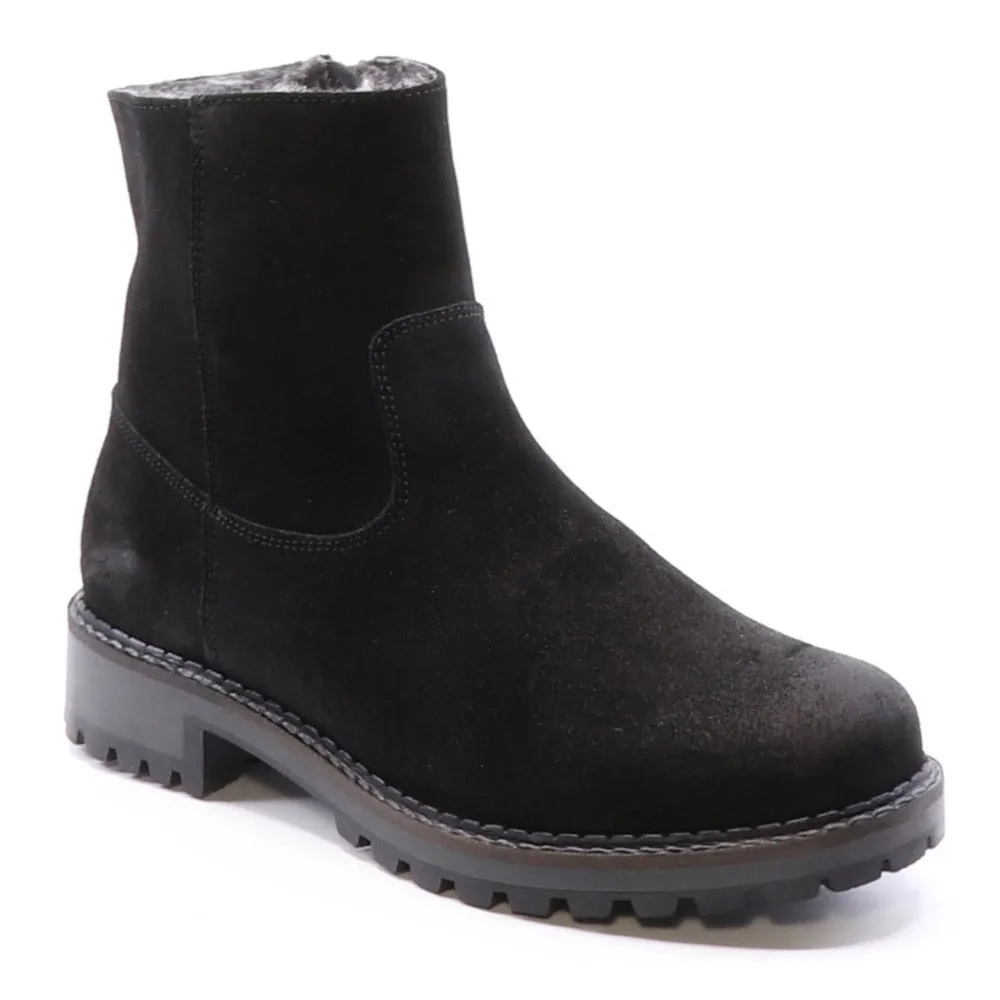 BOS & CO CALIB BLACK WATERPROOF SUEDE