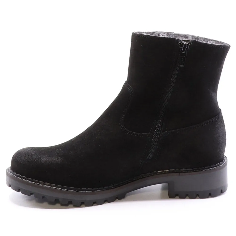 BOS & CO CALIB BLACK WATERPROOF SUEDE